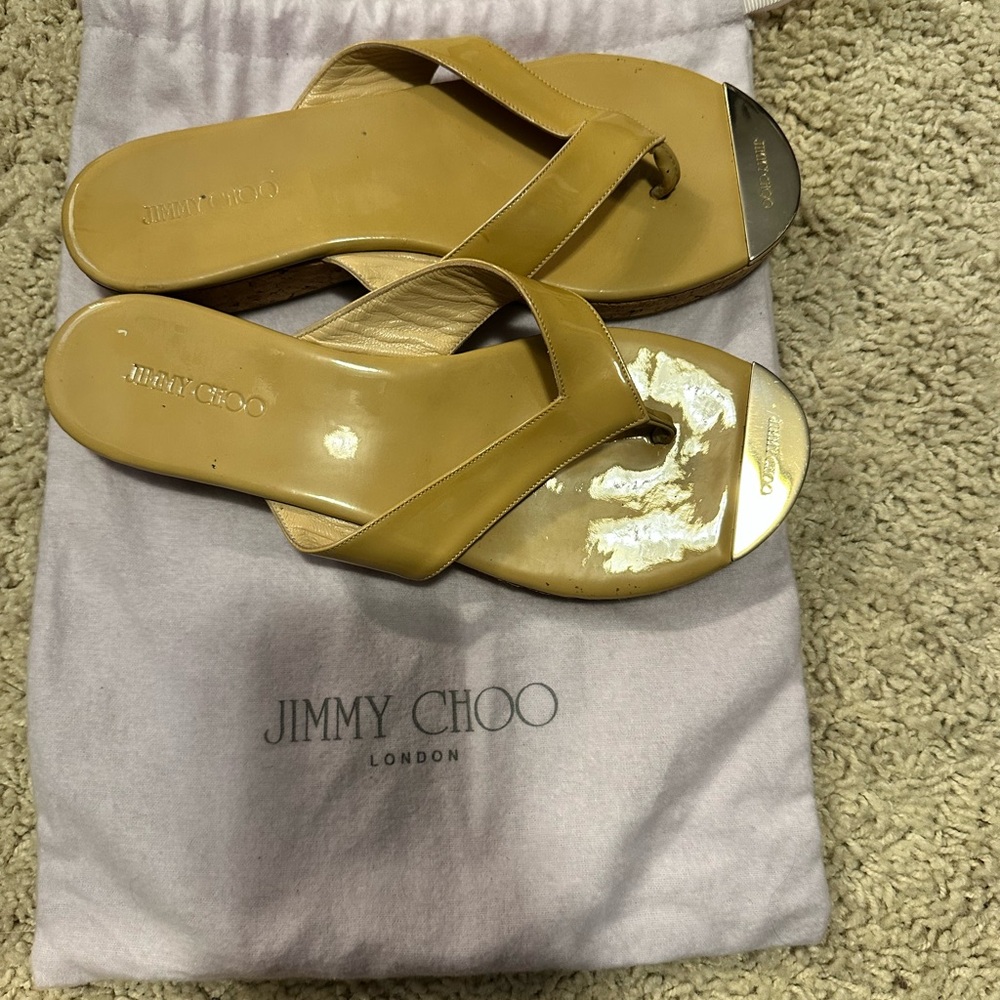 Jimmy Choo Flip Flops